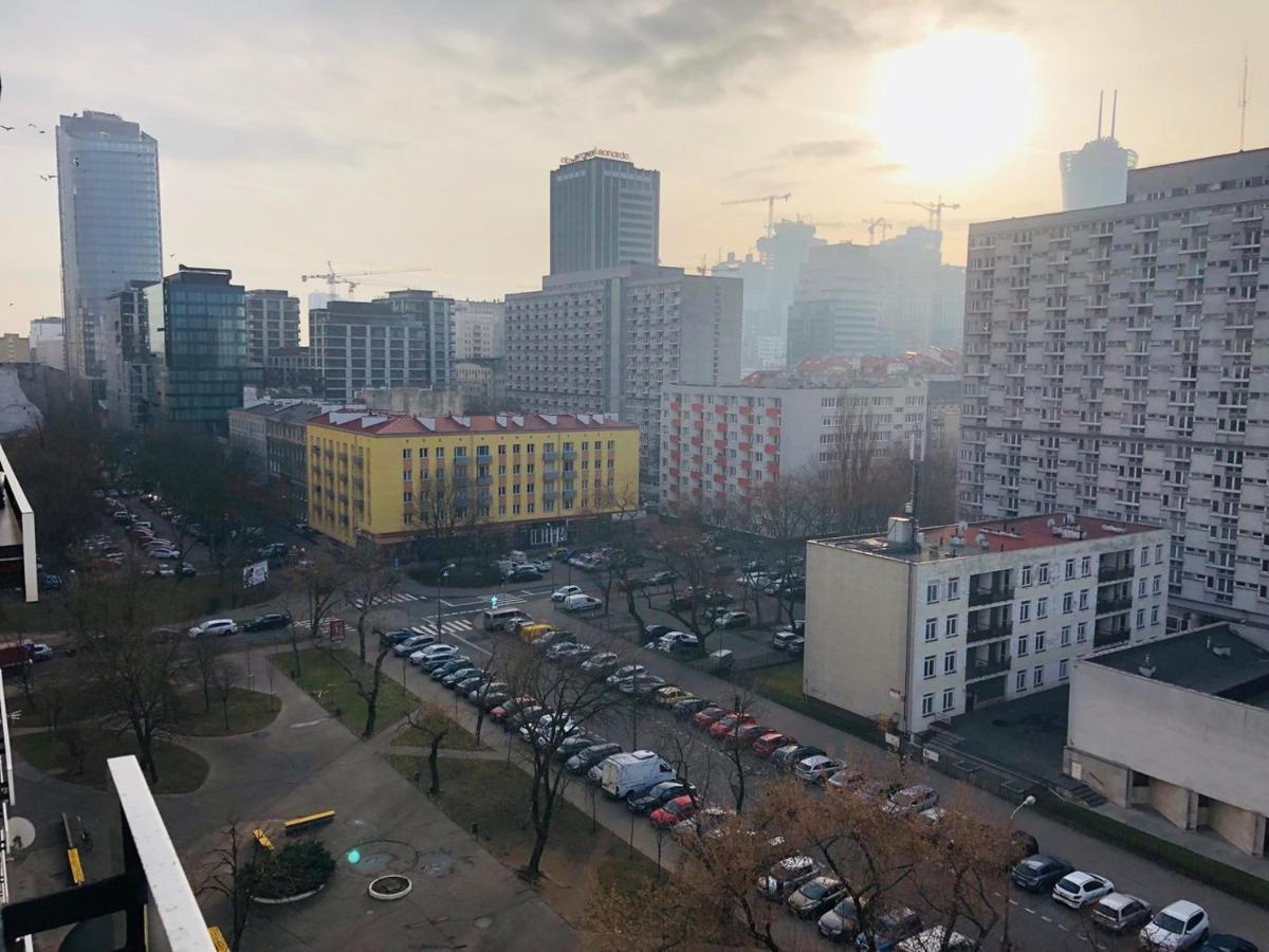 Chlodna Appartement Warschau Buitenkant foto